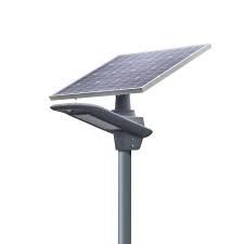 Light Pole Solar Panel Street Light 5400lm LED  Flux CE Certification
