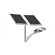 CREE 60 Watt Solar Panel Street Light Lithium 1650ah Battery Environmentally Friendly