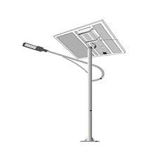 Road / Garden Solar Panel Street Light 50w 6000k Color Temperature