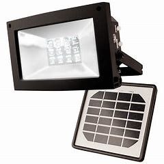IP65 Solar Powered Outdoor Flood Lights , 100w Solar Landscape Flood Lights