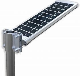 Motion Activated Solar Powered Led Street Lights Flux 8100lm Color Temp 4000K
